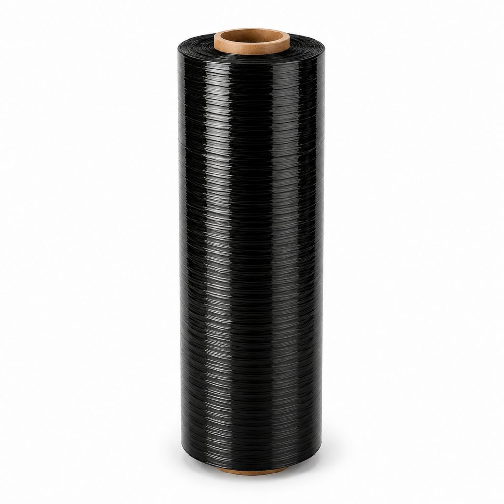 black stretch film 23 mu 6 rolls per box